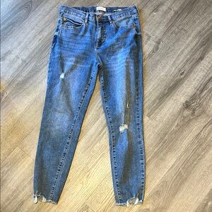 Nicole Miller, New York, Soho, high-rise ankle skinny jeans